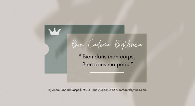 Bons cadeaux esthétiques à Paris 14 pour femmes et hommes – ByVinca