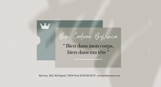 Offrez la carte cadeau ByVinca à Paris 14